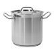 YATO GASTRO Fazék fedővel 6,3 liter 200 x 200 mm inox