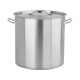 YATO GASTRO Fazék fedővel 71 liter 450 x 450 mm inox