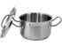 YATO GASTRO Lábas fedővel 1,9 liter 160 x 95 mm inox