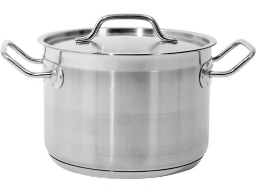 YATO GASTRO Lábas fedővel 4,4 liter 200 x 140 mm inox