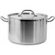 YATO GASTRO Lábas fedővel 16,1 liter 320 x 200 mm inox