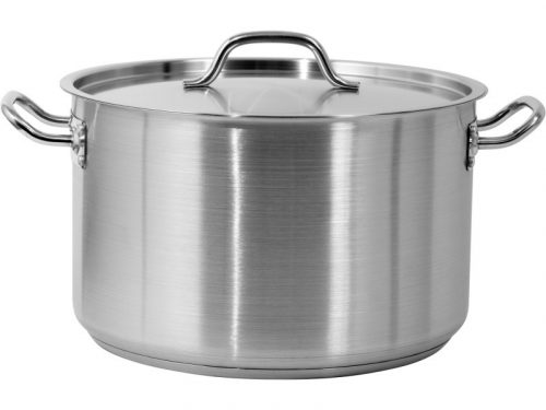 YATO GASTRO Lábas fedővel 22,4 liter 360 x 220 mm inox