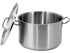 YATO GASTRO Lábas fedővel 22,4 liter 360 x 220 mm inox