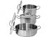 YATO GASTRO Lábas fedővel 5 liter 240 x 110 mm inox