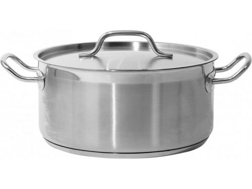 YATO GASTRO Lábas fedővel 8 liter 280 x 130 mm inox