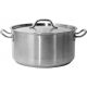 YATO GASTRO Lábas fedővel 18,3 liter 360 x 180 mm inox