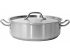 YATO GASTRO Lábas fedővel 11,2 liter 360 x 110 mm inox