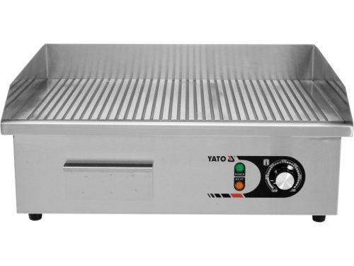 YATO GASTRO Grill 550 mm 3000 W bordázott sütőlap