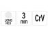 YATO Hosszú imbuszkulcs 3,0 mm / 20 x 100 mm CrV