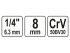 YATO Dugókulcs 1/4" 8 mm CrV