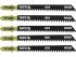 YATO Dekopírfűrészlap T8TPI 100/75 mm HCS (5 db/cs)