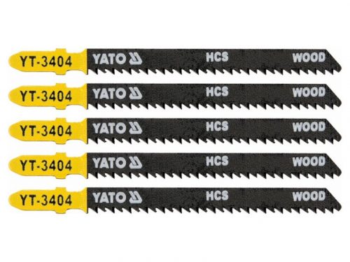 YATO Dekopírfűrészlap T10TPI 100/2,5 mm HCS (5 db/cs)