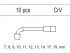YATO Pipakulcs készlet 10 részes 7-19 mm CrV (fiókbetét)