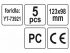 YATO Hegesztőüveg 123 x 98 mm (5 db/cs)