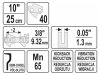 YATO Láncfűrész lánc 10" 3/8" 1,3 mm 40 szem